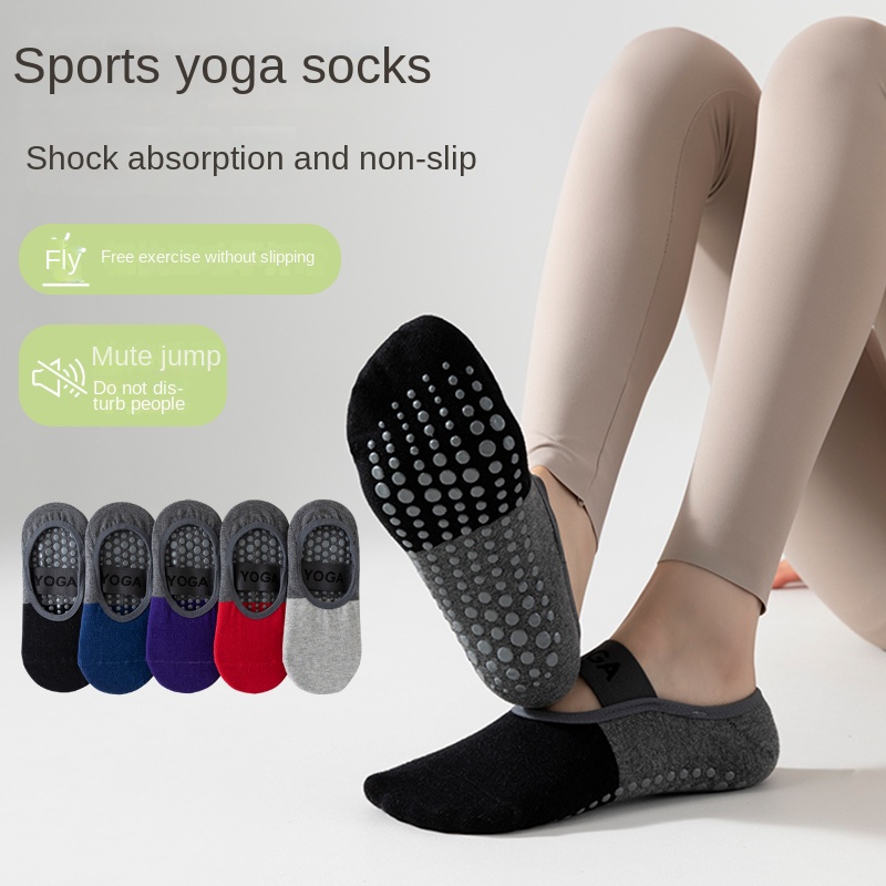 Yoga And Fitness - 5 pairs Cross-Border Professional Yoga Socks,