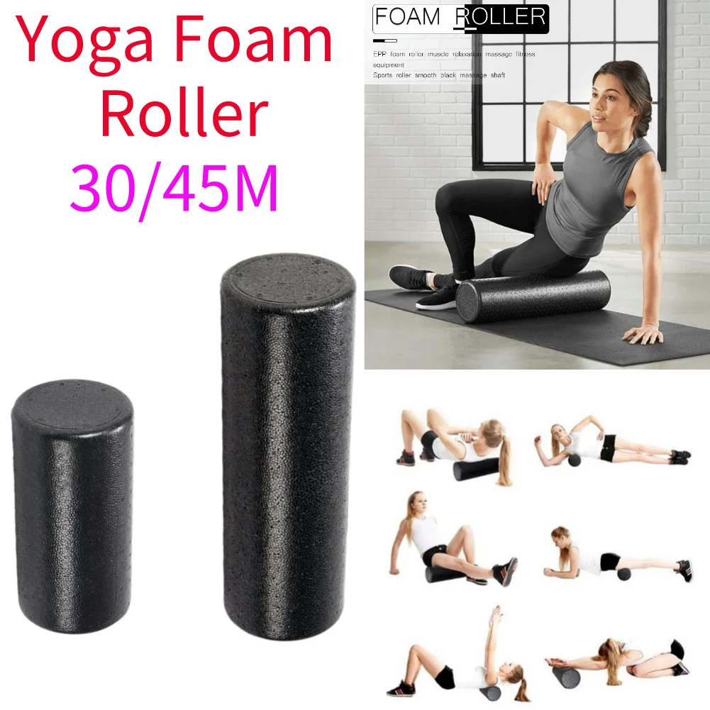 Yoga Fitness Roller - Yoga Pilates Foam Roller Massage Exercise