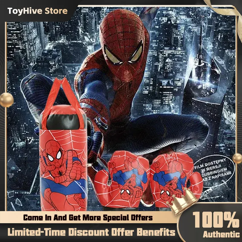 Boxing Punching Bag - Spider Man Children'S Mini Boxing Set