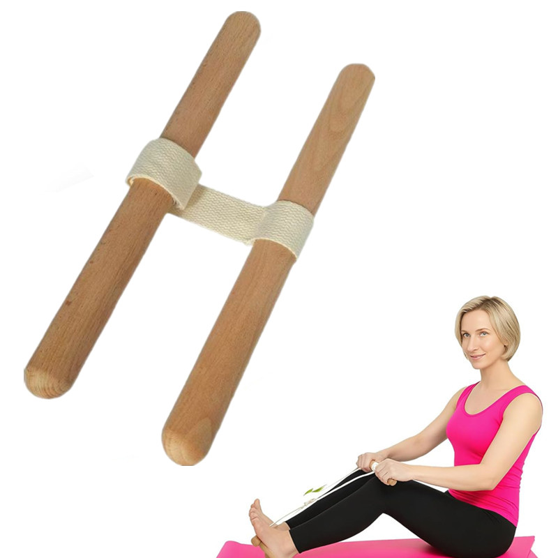 Yoga And Fitness - Hamstring Stretcher Adjustable Flex Strap For