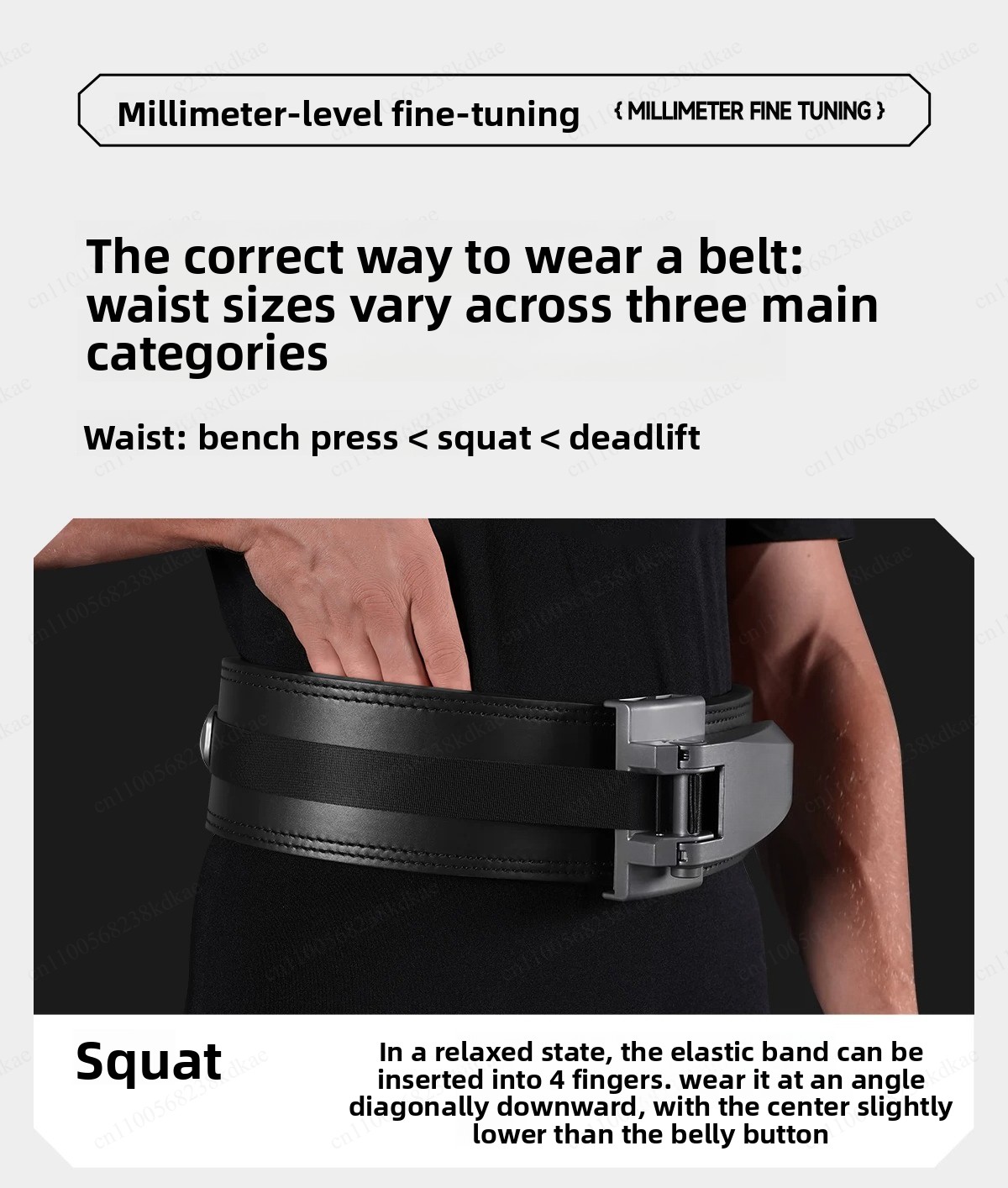 Weight Lifting Belt - Imported Cowhide Ratchet Weight Lifting Belt