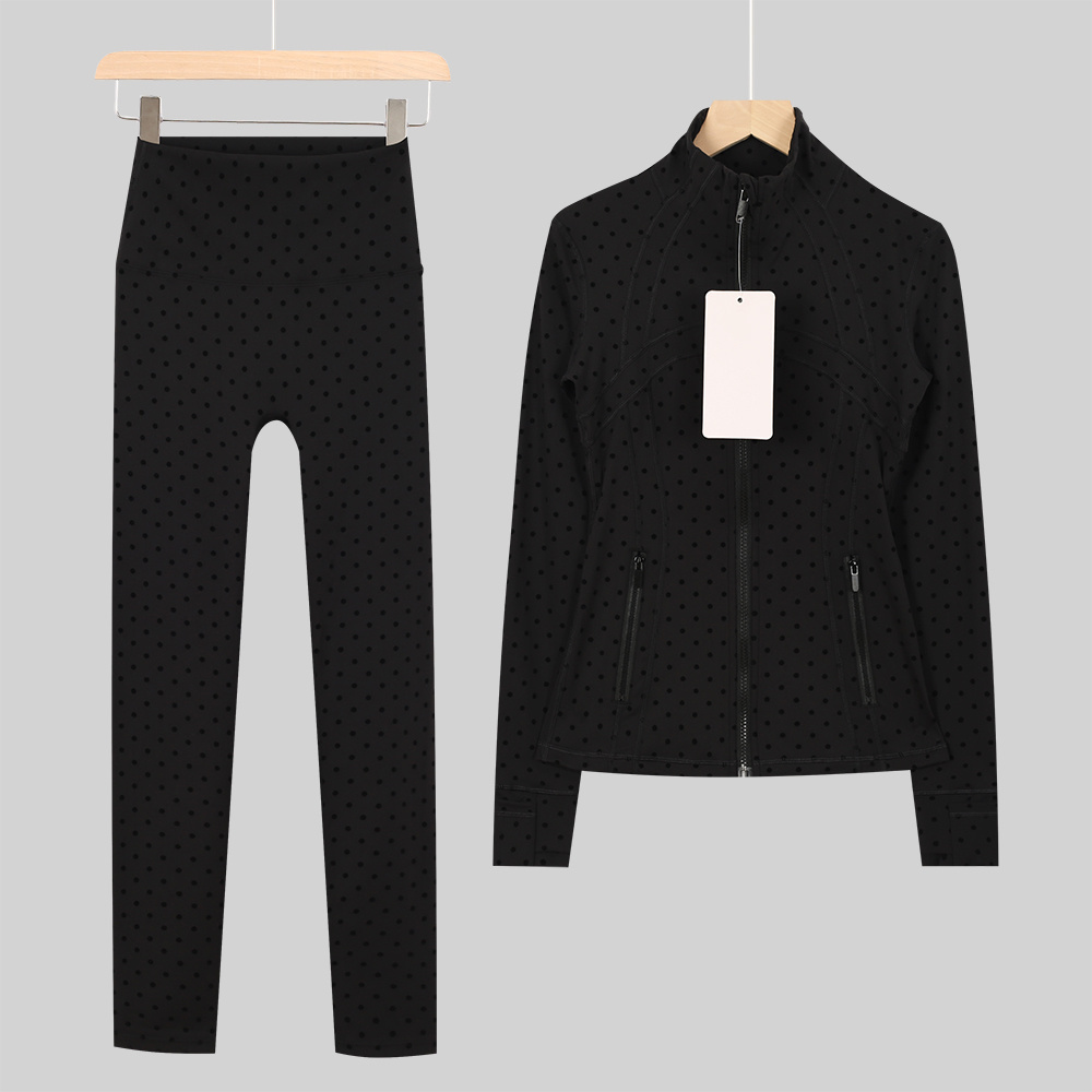 Yoga Fitness Kit - Women's Yoga Sport Jacket Set Yoga