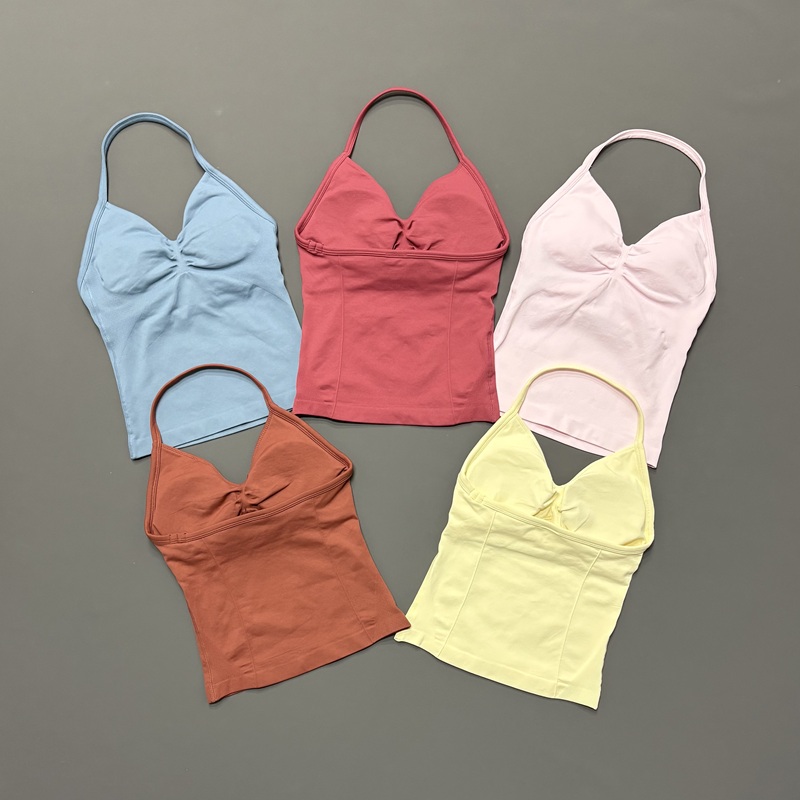 Gym Women Sports Tank Top Seam - đánh giá và giá Yoga Fitness Tapis