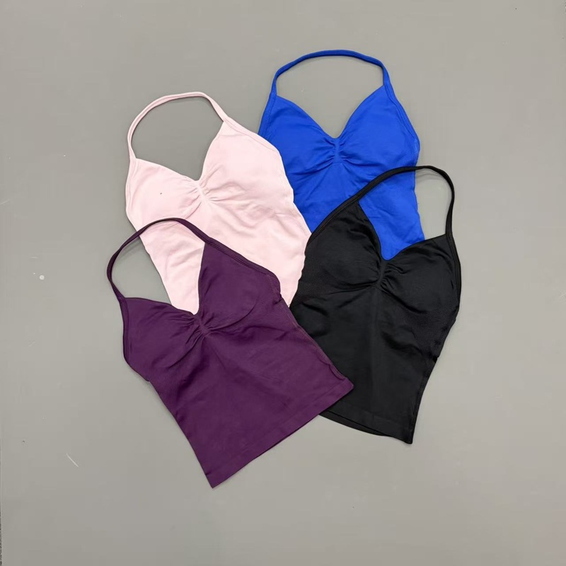 Gym Women Sports Tank Top Seam - đánh giá và giá Yoga Fitness Tapis