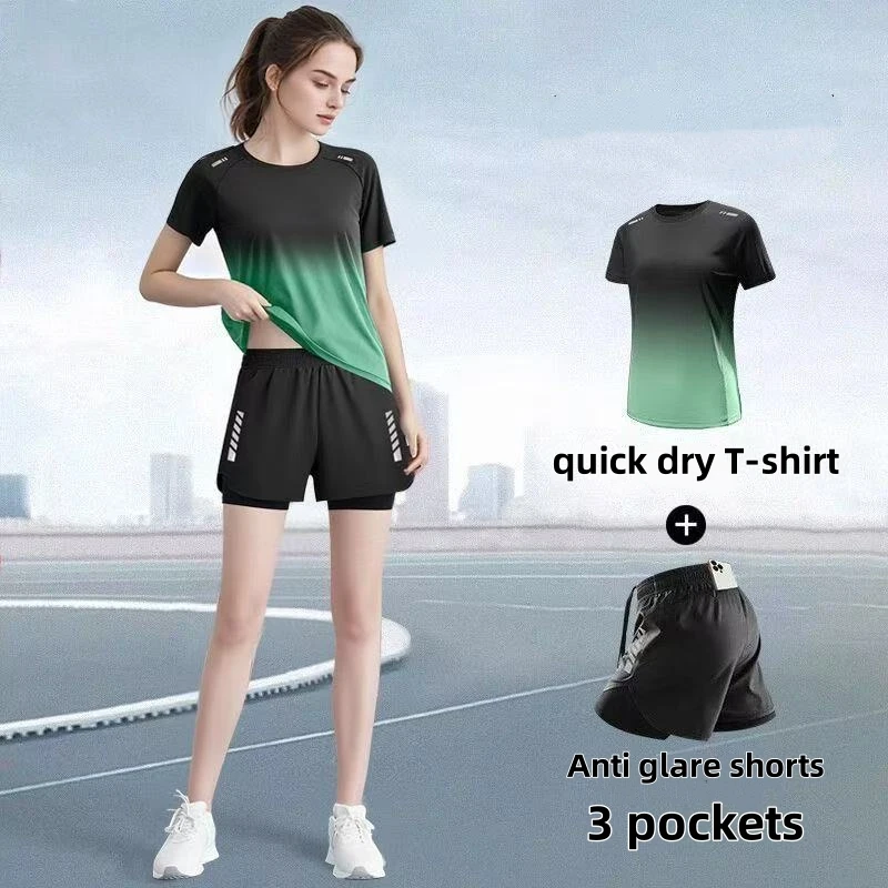 Women's sportswear set, runnin - đánh giá và giá Yoga Fitness Kit