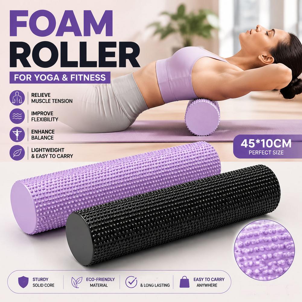 Fitness Massage Foam Roller Ca - đánh giá và giá Yoga Fitness Roller
