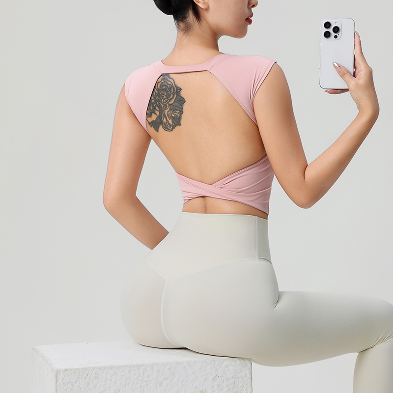 Women's Backless Fitness Cloth - đánh giá và giá Yoga Fitness Tapis