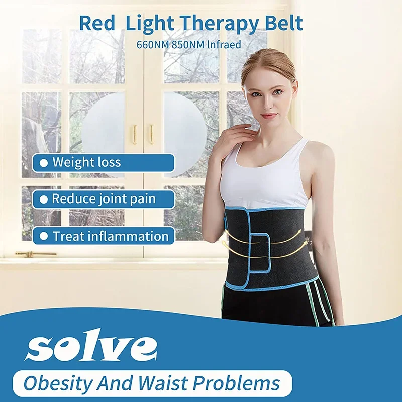 LED Phototherapy Massage Belt  - đánh giá và giá Weight Lifting Belt