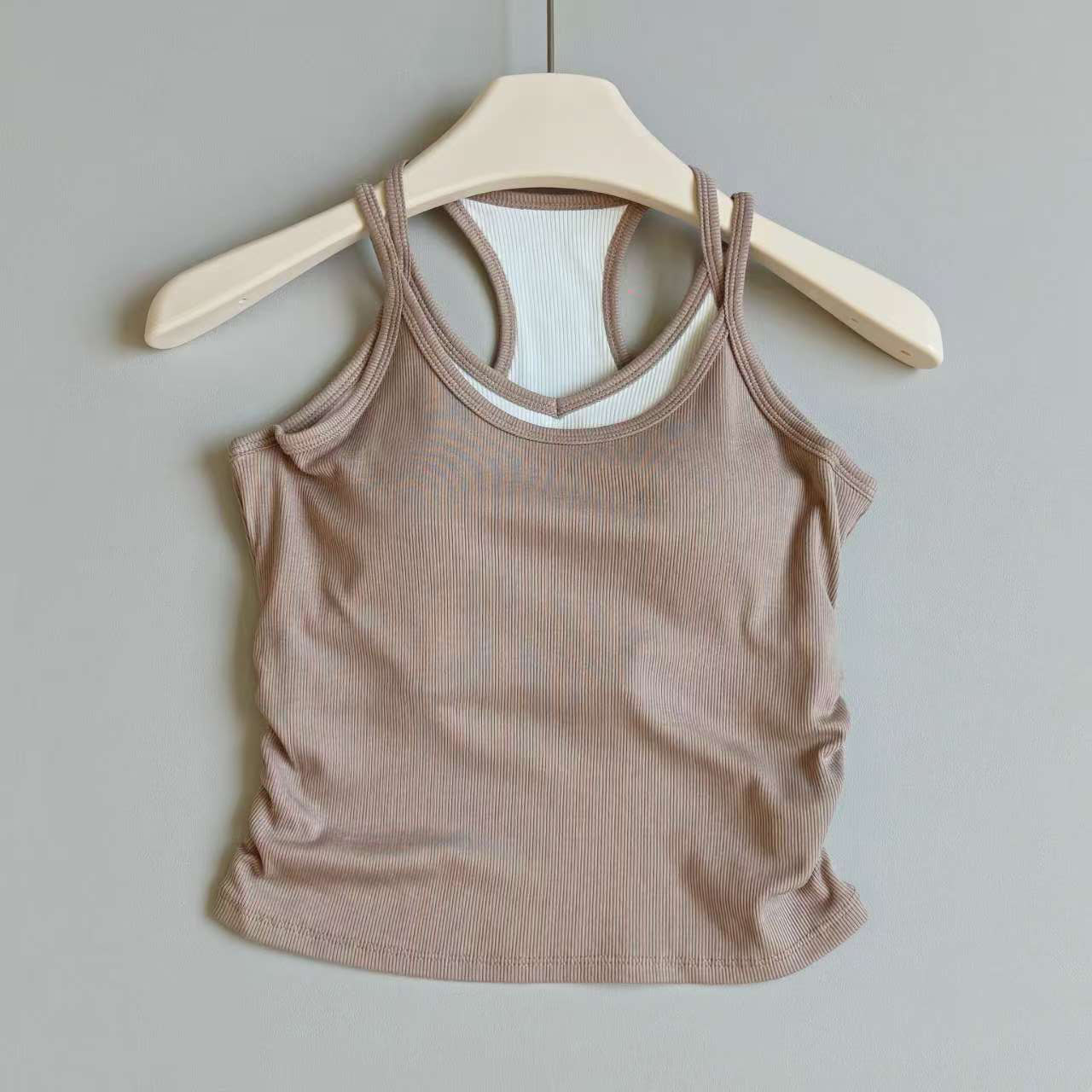 Contrast Color Yoga Vest for W - đánh giá và giá Yoga Fitness Tapis