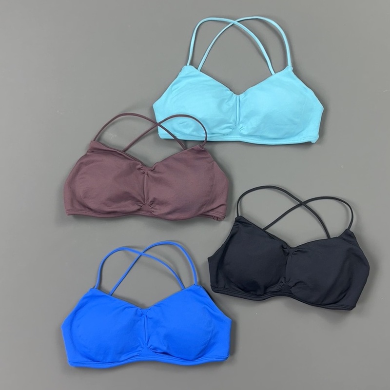 HISTELLO Front Ruched Cross Ba - đánh giá và giá Yoga Fitness Tapis