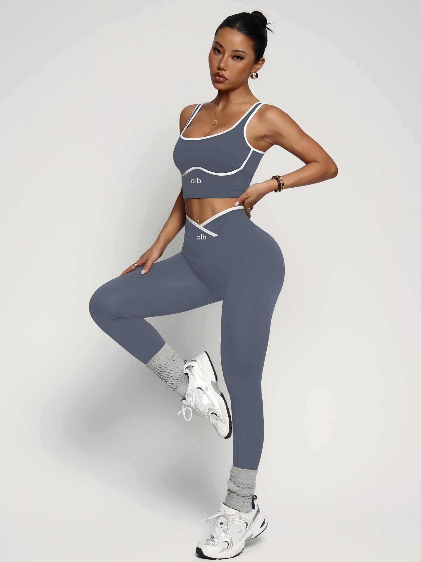 2-piece new sports bra vest pa - đánh giá và giá Yoga Fitness Kit