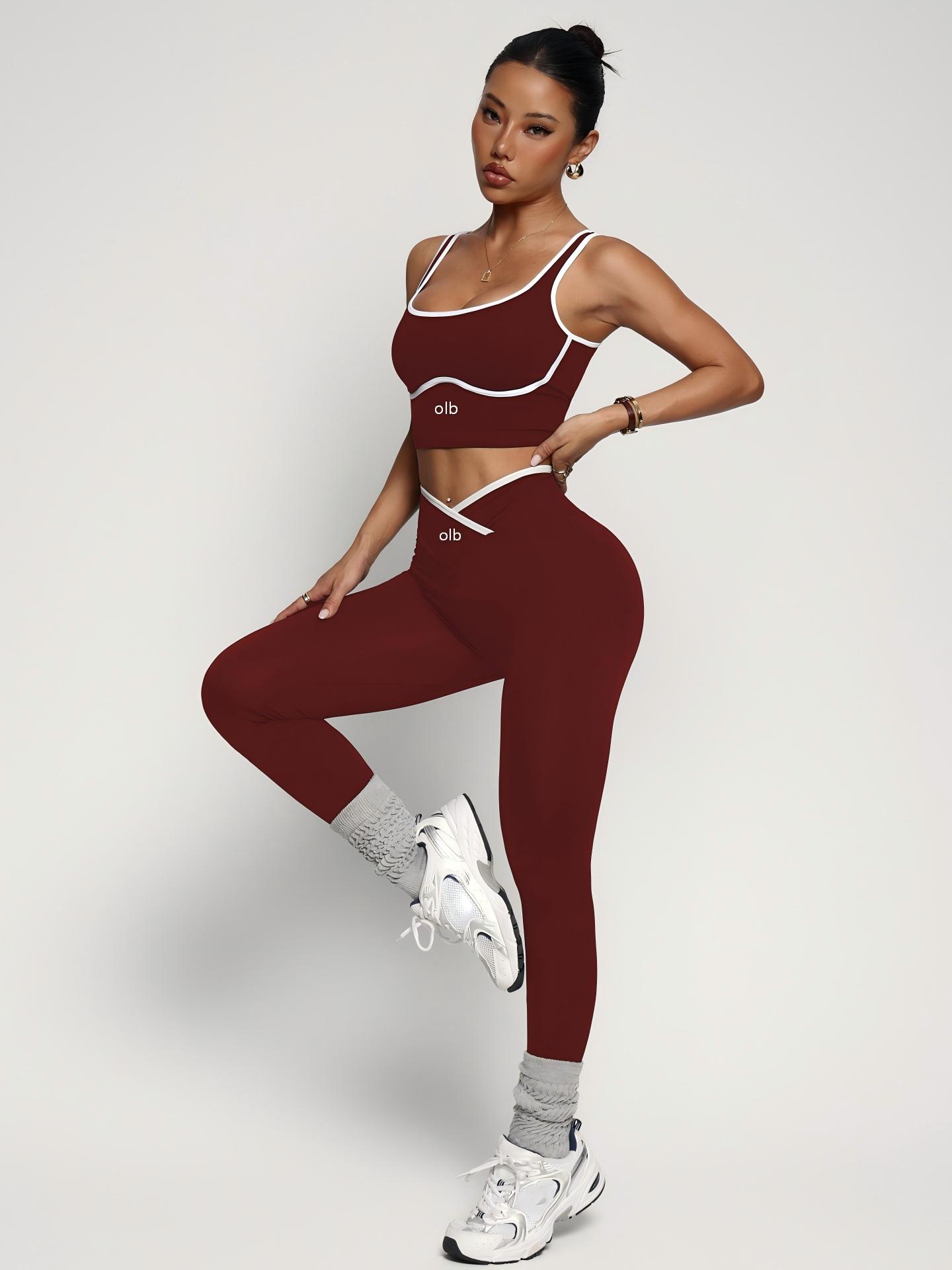 2-piece new sports bra vest pa - đánh giá và giá Yoga Fitness Kit