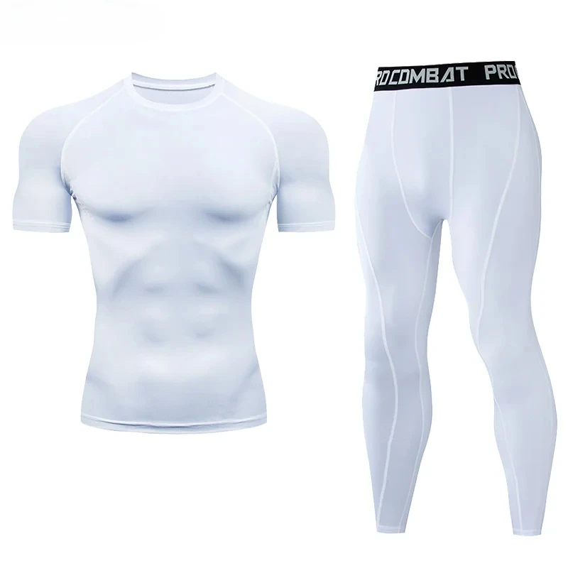 2pcs Men's Compression Sportsw - đánh giá và giá Yoga Fitness Kit