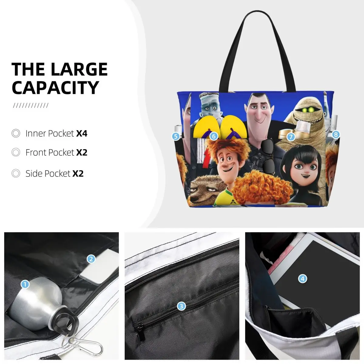 Hotel Transylvania Beach Tote  - đánh giá và giá Yoga Fitness Hotel