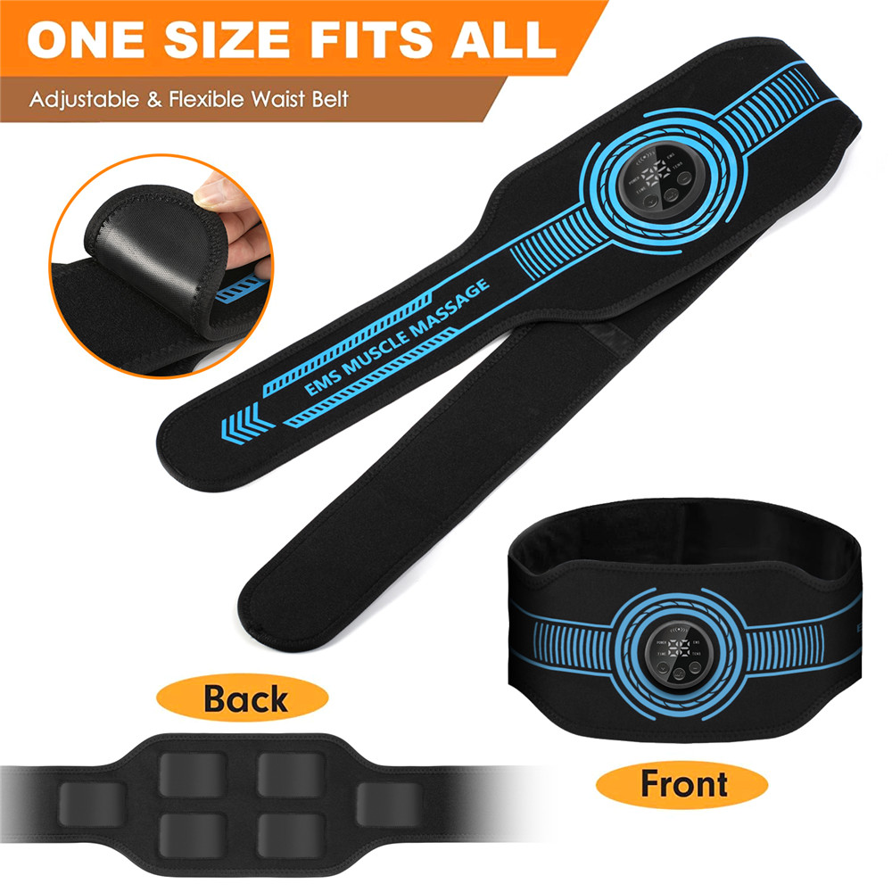 USB Rechargeable Abdominal Mus - đánh giá và giá Weight Lifting Belt