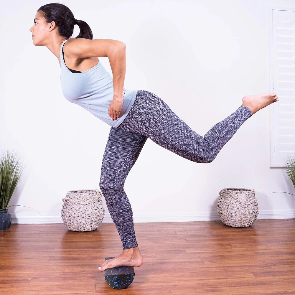 Half-Round Yoga Roller Massage - đánh giá và giá Yoga Fitness Roller