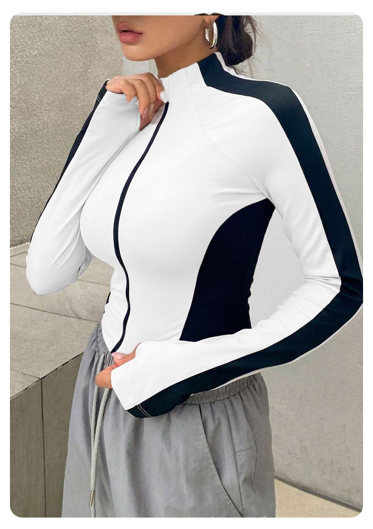 Yoga Clothes Stand Up Collar J - đánh giá và giá Yoga And Fitness