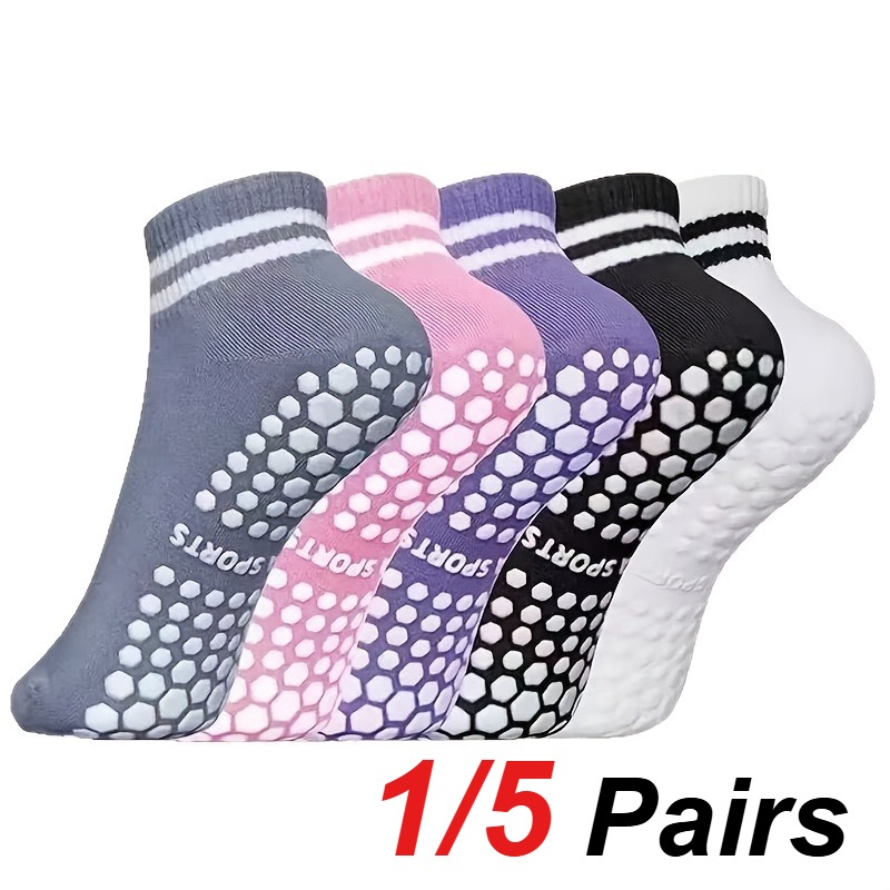 1/5 Pair Women's Silicone Anti - đánh giá và giá Yoga And Fitness