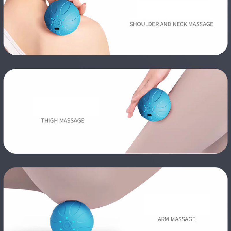 New Vibrating Massage Ball Han - đánh giá và giá Yoga Fitness Kit