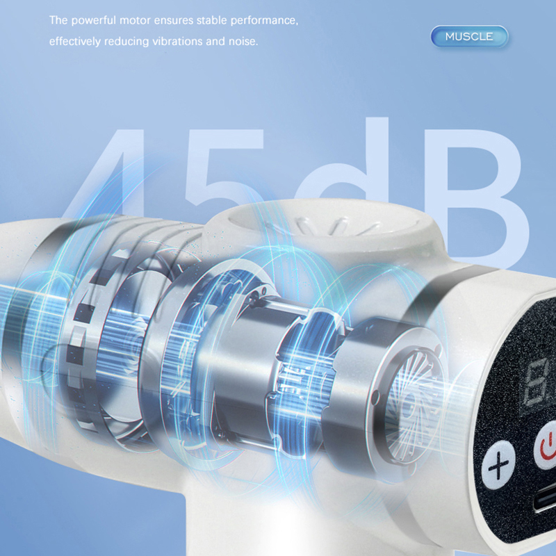 Fascia gun with 12 massage hea - đánh giá và giá Vibration Massage Gun