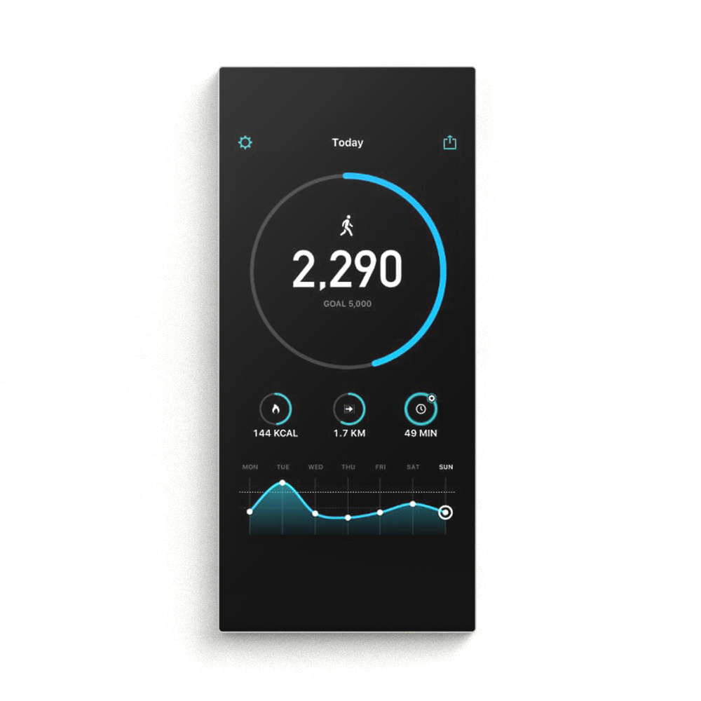 Wall Mounted Interactive Mirro - đánh giá và giá Yoga Fitness App