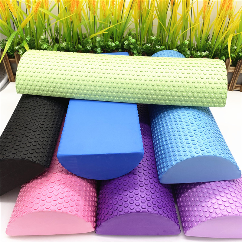 30/45cm Half Round EVA Massage - đánh giá và giá Yoga Fitness Roller