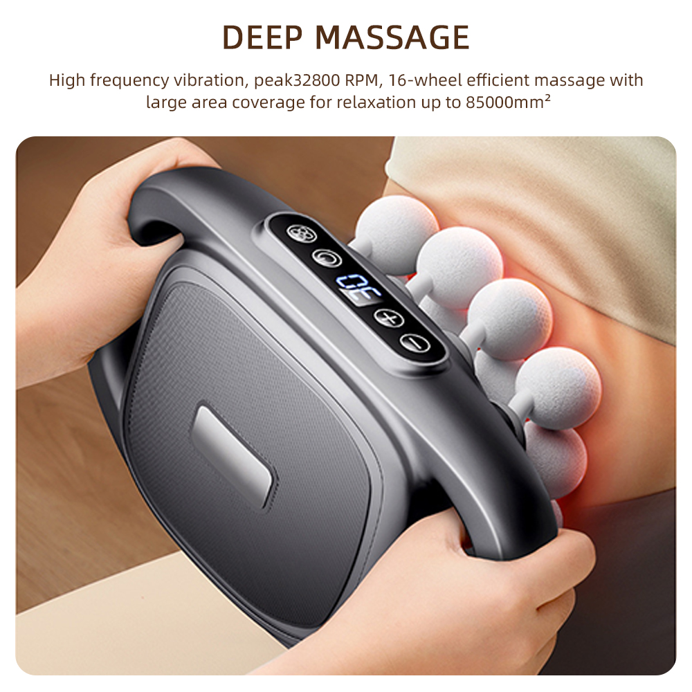 16-Head Fascia Gun High-Freque - đánh giá và giá Vibration Massage Gun