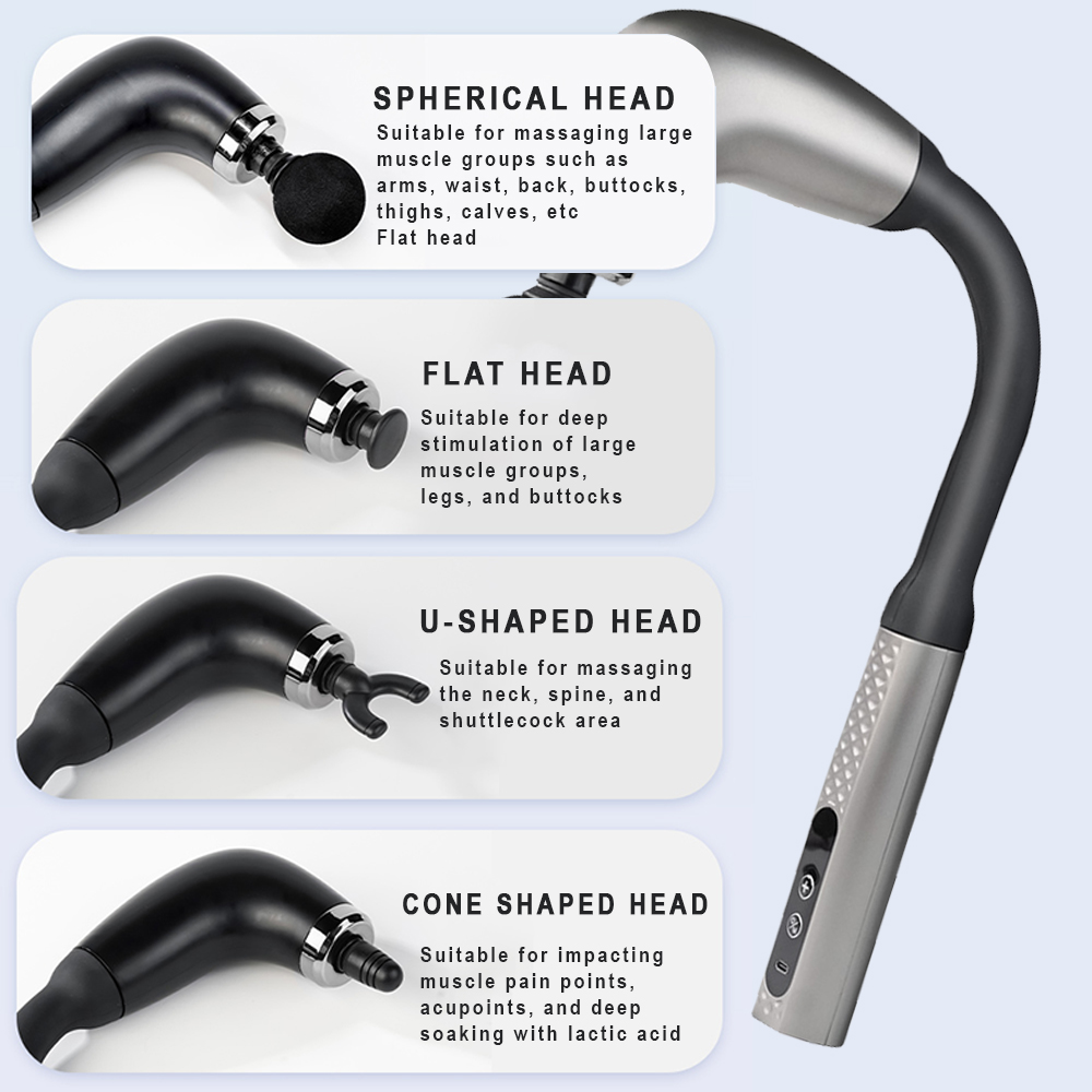 Portable Fascial Massage Gun E - đánh giá và giá Vibration Massage Gun