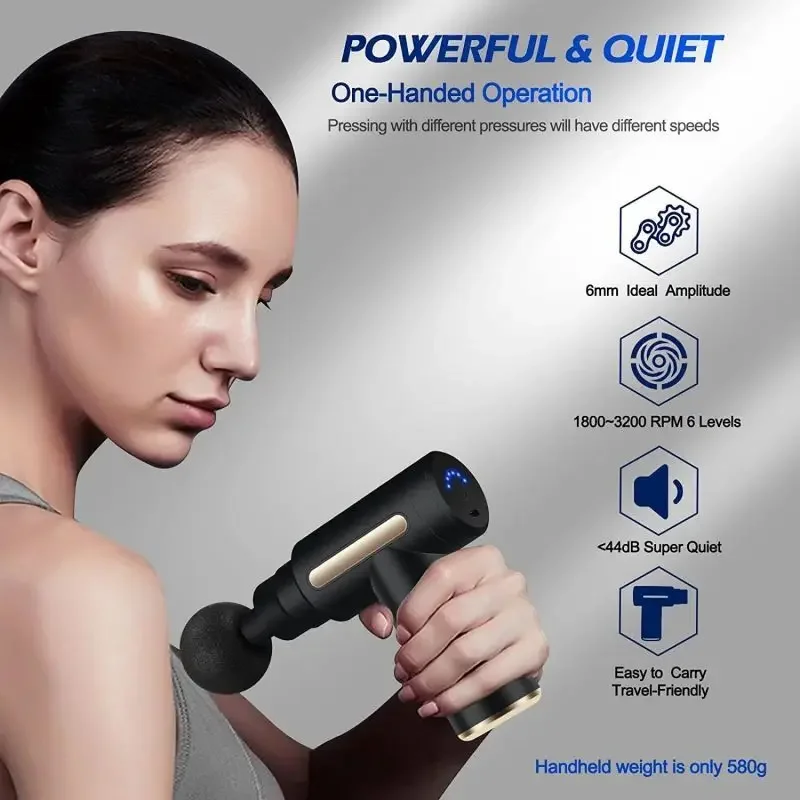Portable Fascial Massage Gun E - đánh giá và giá Vibration Massage Gun