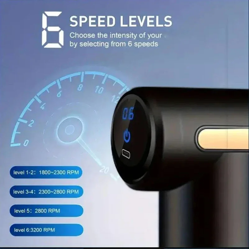 Portable Fascial Massage Gun E - đánh giá và giá Vibration Massage Gun