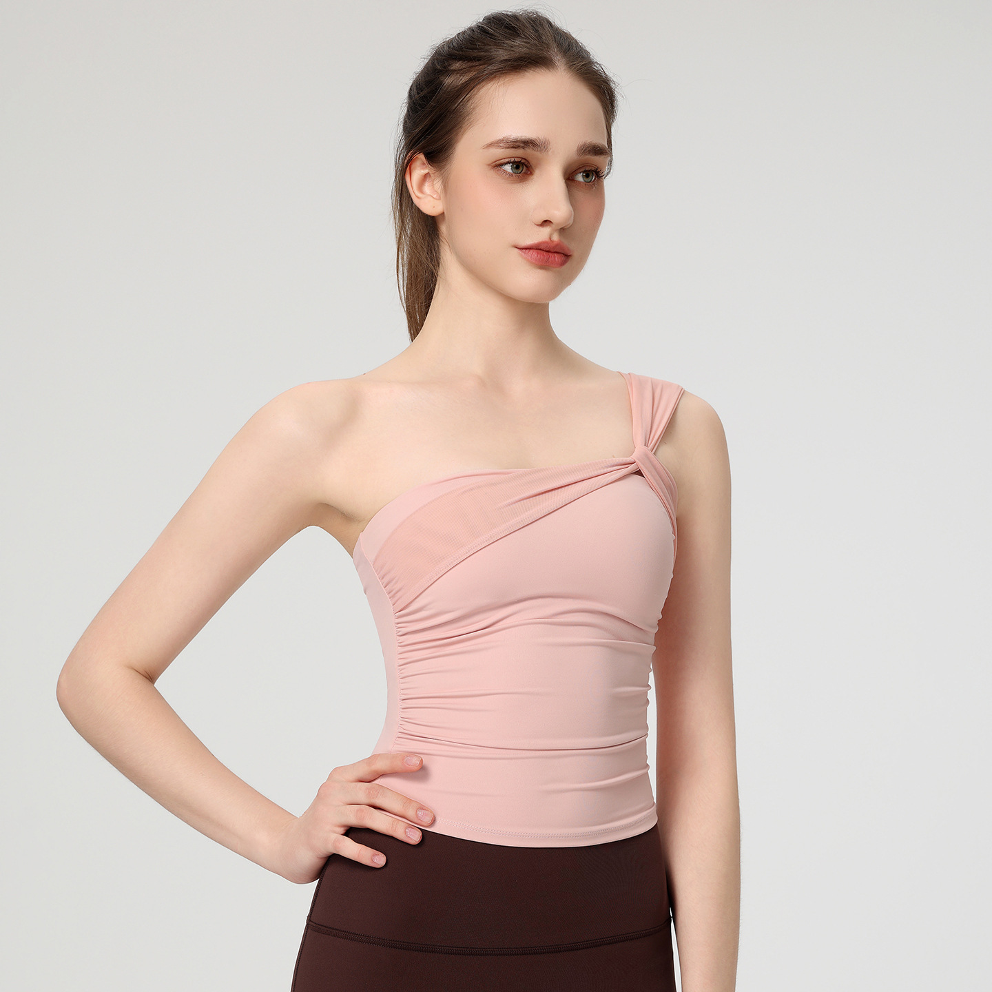 Women's Sexy Sloping Shoulder  - đánh giá và giá Yoga Fitness Tapis