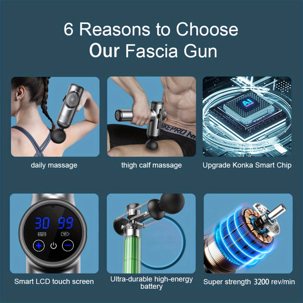 99 Level Massage Gun Fascia De - đánh giá và giá Vibration Massage Gun