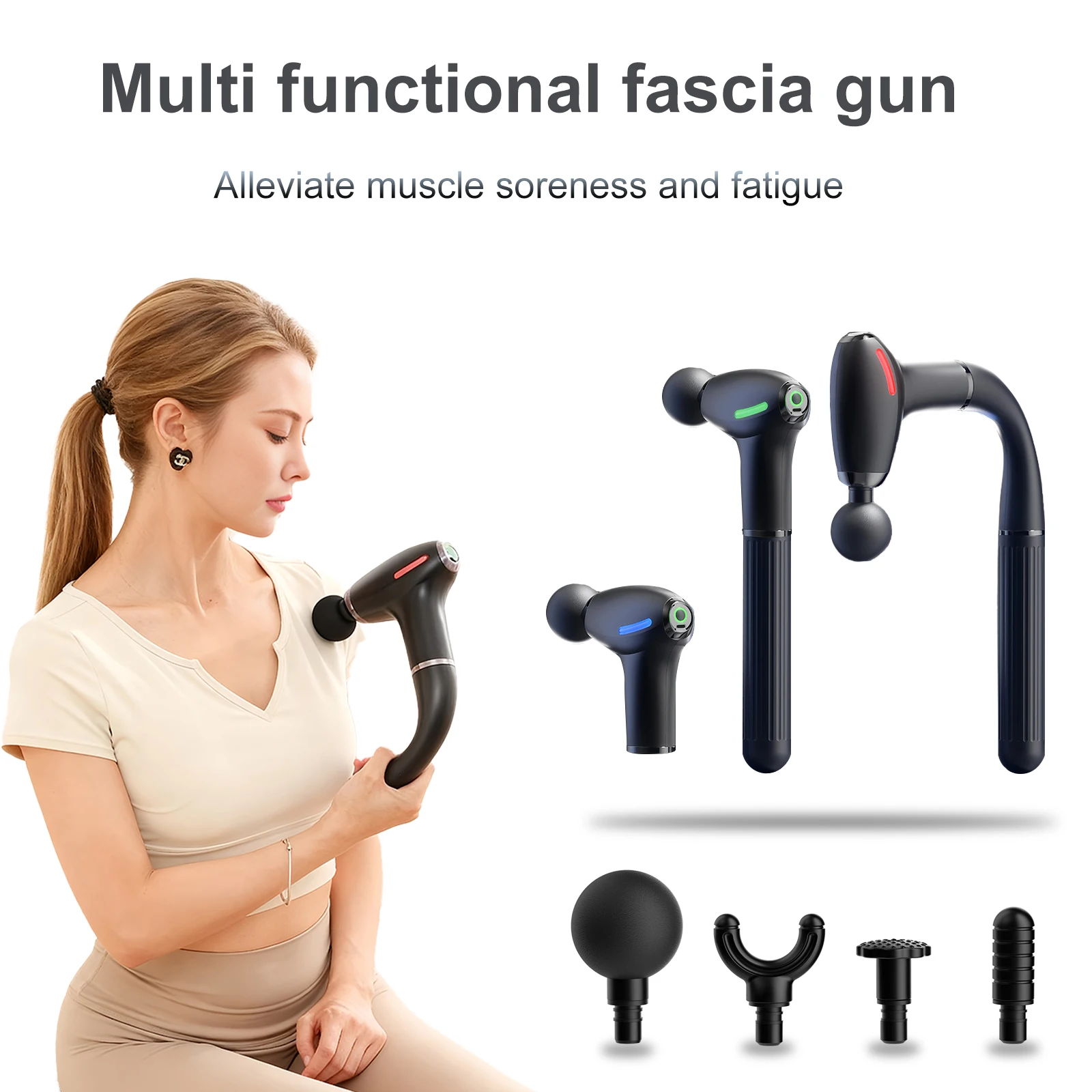 Mulit functional fascia gun wi - đánh giá và giá Vibration Massage Gun