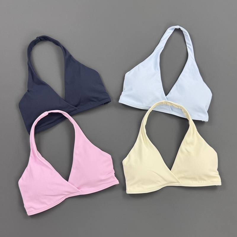 Gym Top Women Halter Neck Spor - đánh giá và giá Yoga Fitness Tapis