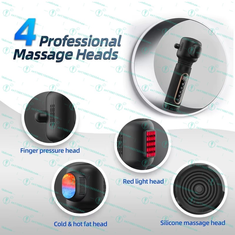 Professional 4 Head Booster Sp - đánh giá và giá Vibration Massage Gun